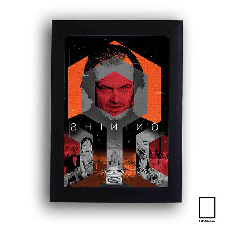 تابلو فیلم درخشش SHINING مدل N-22273