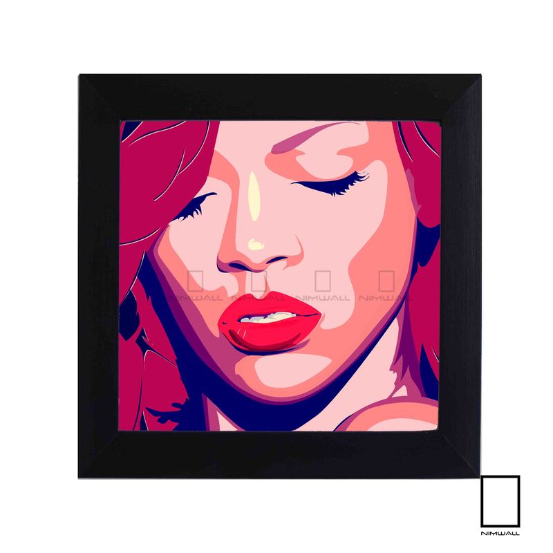تابلو پاپ آرت ریحانا Rihanna  مدل N-36041