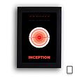 تابلو مینیمال فیلم تلقین " Inception " مدل N-22291