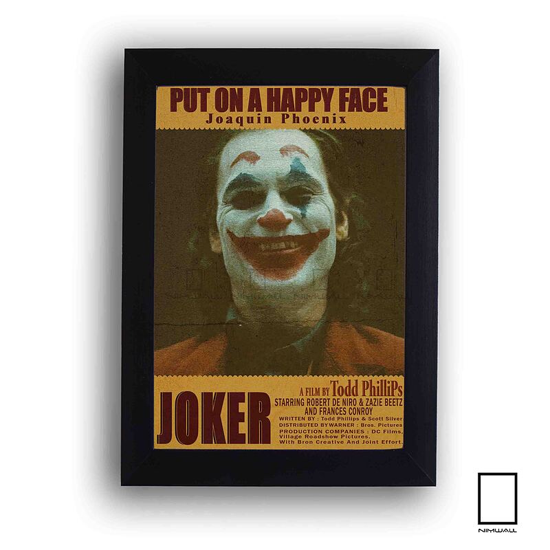 تابلو فیلم جوکر joker  مدل N-86031