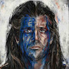 تابلو نقاشی مل گیبسون برای فیلم شجاع دل (Braveheart) مدل N-22299