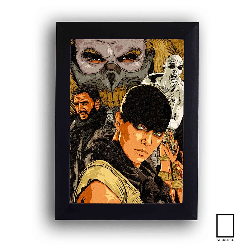 تابلو فیلم مد مکس ( مکس دیوانه ) Mad Max مدل N-22312