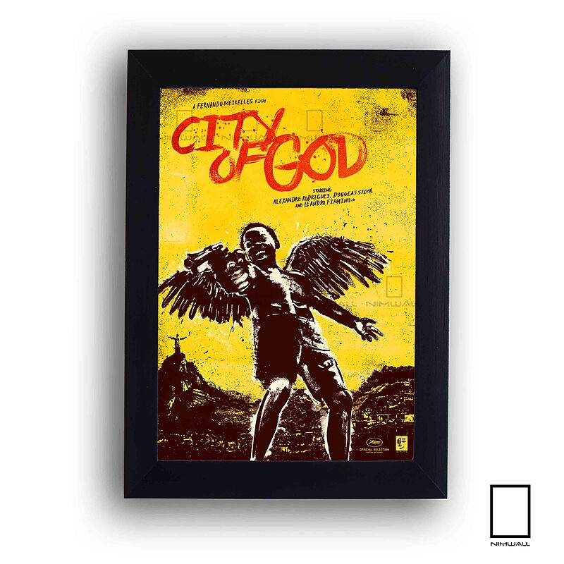 تابلو فیلم شهر خدا City Of god مدل N-22319