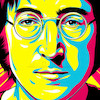 تابلو پاپ آرت جان لنون John Lennon مدل N-55135