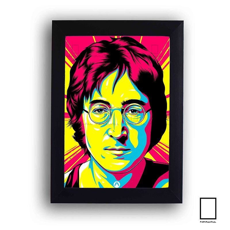 تابلو پاپ آرت جان لنون John Lennon مدل N-55135