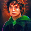 تابلو  فرودو بگینز برای فیلم ارباب حلقه ها the lord of the rings مدل N-22338