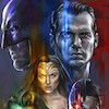 تابلو فیلم  لیگ عدالت Justice League مدل N-22335