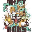 تابلو فانتزی Oh my DOGSمدل N-12056