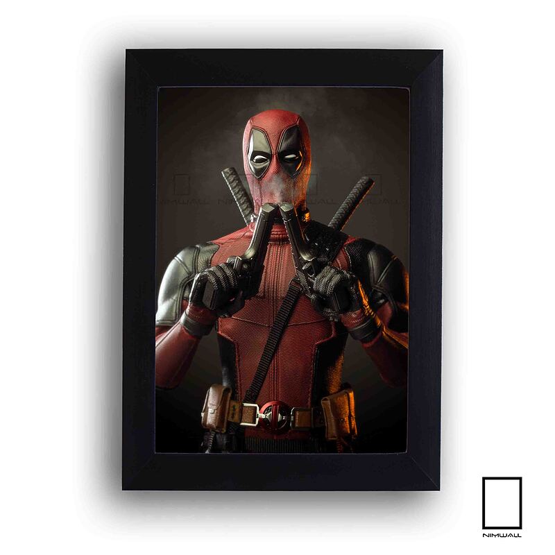 تابلو عکس دد پول Deadpool مدل N-86048