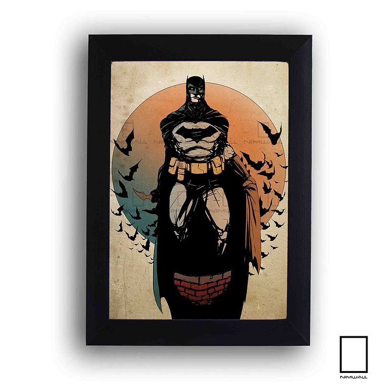 تابلو نقاشی بتمن Batman مدل N-86038