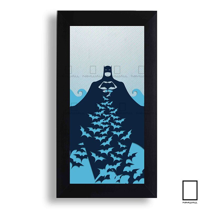 تابلو نقاشی بتمن Batman مدل N-86045