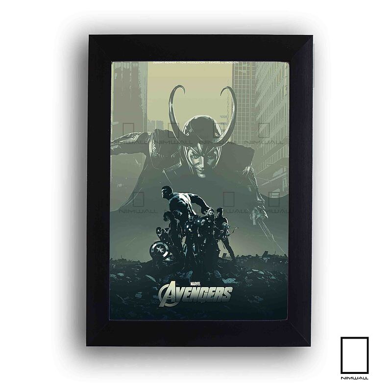 تابلو نقاشی انتقام جویان Avenger مدل N-86041