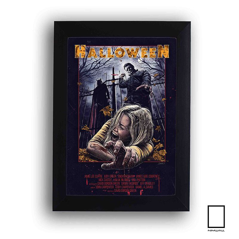 تابلو فیلم هالووین Halloween  مدل N-22343
