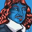 تابلو رنه دکارت René Descartes مدل N-22347
