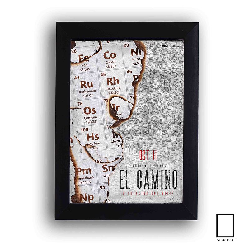 تابلو کاور فیلم ال کامینو El Camino مدل N-22391 بریکینگ بد
