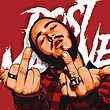 تابلو نقاشی پست مالون post malone مدل N-55113
