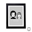 تابلو مینیمال فیلم ادوارد دست‌قیچی Edward Scissorhands مدل N-22142