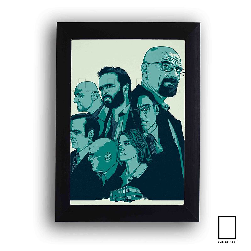 تابلو  بریکینگ بد breaking bad مدل N-22352