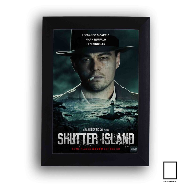 تابلو دیکاپریو برای فیلم جزیره شاتر Shutter Island مدل N-22354