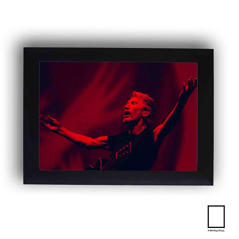 تابلو عکس راجر واترز Roger Waters از گروه پینک فلوید مدل N-25018