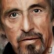 تابلو نقاشی ال پاچینو Al Pacino مدل N-99389