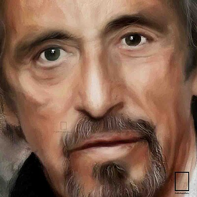 تابلو نقاشی ال پاچینو Al Pacino مدل N-99389