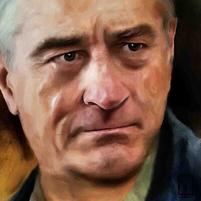 تابلو نقاشی رابرت دنیرو Robert De Niro مدل N-99393