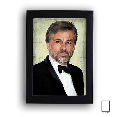 تابلو نقاشی کریستف والتس Christoph Waltz مدل N-99396