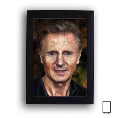 تابلو نقاشی لیام نیسون Liam Neeson مدل N-99398