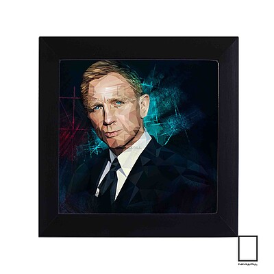 تابلو پاپ آرت دنیل کریگ Daniel Craig  مدل N-99386