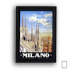 پوستر وینتیج طرح شهر میلان مدل N-31022