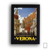 پوستر وینتیج طرح شهر ورونا ایتالیا مدل N-31034