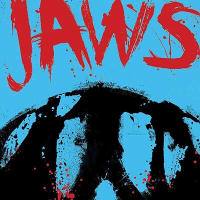 تابلو فیلم آرواره ها Jaws مدل N-22389