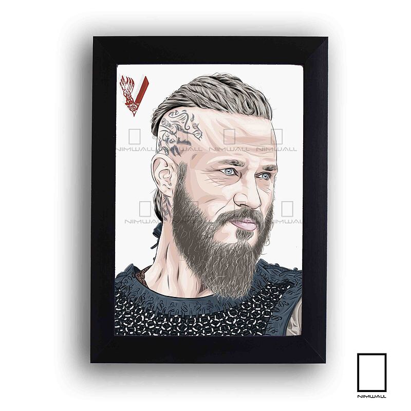 تابلو راگنار برای سریال وایکینگ ها vikings مدل N-54076
