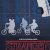 تابلو سریال چیزهای عجیب Stranger things مدل N-54077