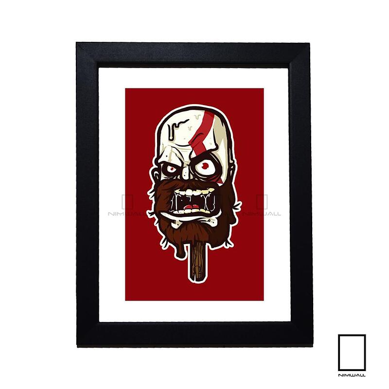 تابلو فانتزی god of war  مدل N-12010