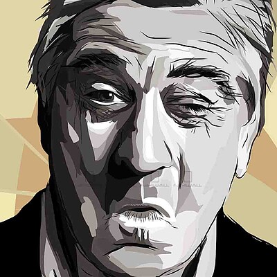 تابلو نقاشی رابرت دنیرو Robert De Niro مدل N-22426