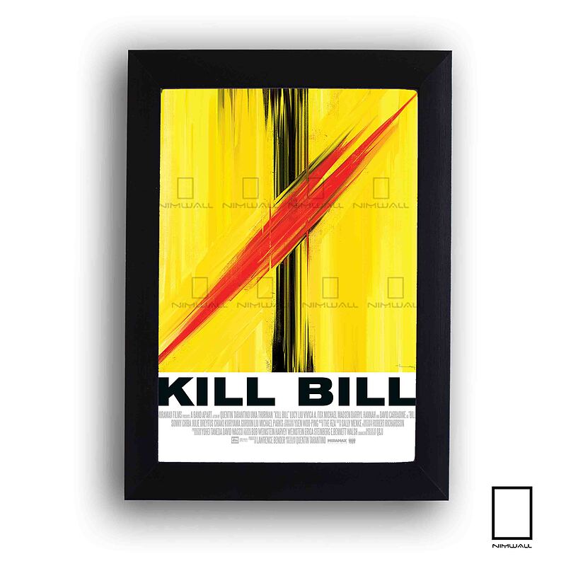 پوستر مینیمال فیلم بیل را بکش Kill Bill مدل N-22469