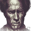 تابلو مینیمال کلینت ایستوود Clint Eastwood مدل N-22475