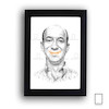 تابلو کلاژ جف بیزوس Jeff Bezos مدل N-52047