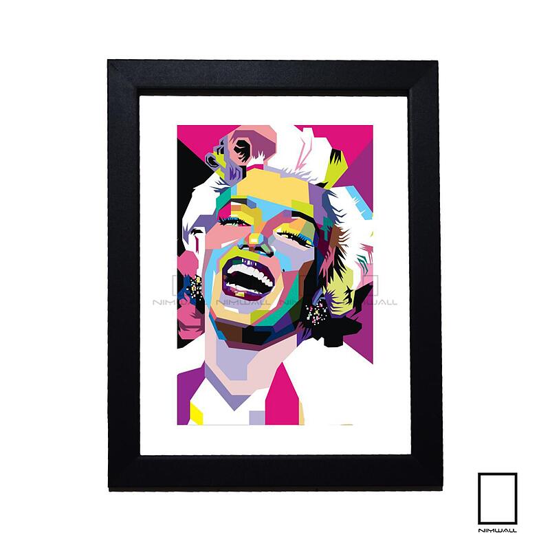 تابلو پاپ آرت مرلین مونرو Marilyn Monroe مدل N-36006