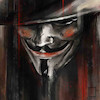 تابلو نقاشی فیلم V for vendetta مدل N-86055