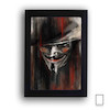 تابلو نقاشی فیلم V for vendetta مدل N-86055
