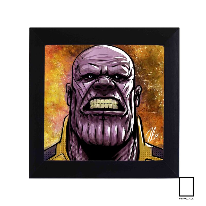 تابلو نقاشی تانوس Thanos مدل N-86063