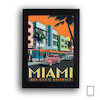 پوستر وینتیج شهر میامی مدل N-31043