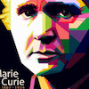 تابلو پاپ آرت ماری کوری  مدل N-99361