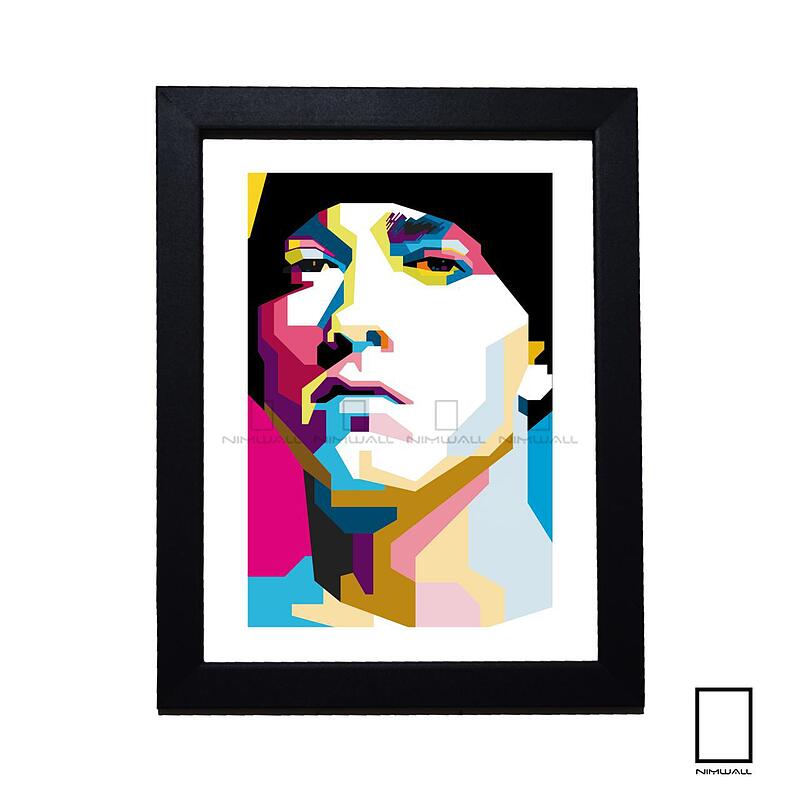 تابلو پاپ آرت امینم - Eminem مدل N-36016