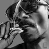 تابلو نقاشی اسنوپ داگ  snoop dogg مدل N-55162