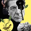 تابلو نقاشی لئوناردو کوهن Leonard Cohen  مدل N-55164