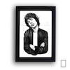 تابلو مینیمال میک جکر Mick Jagger مدل N-55165